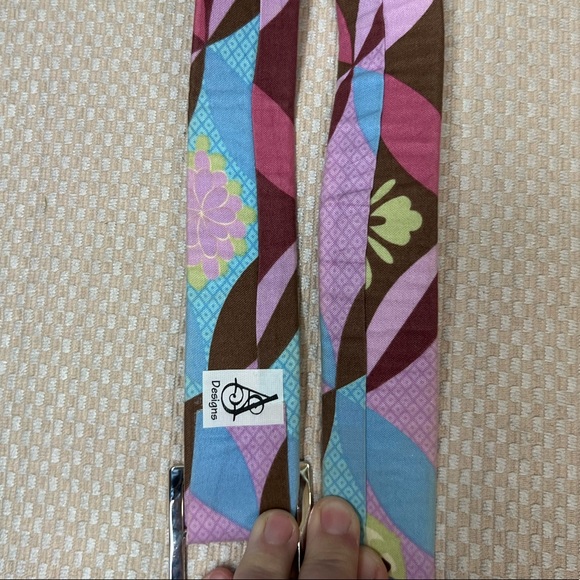 Belt- purple & blue fabric belt, AS Designs, fits small, 4/6 - Picture 11 of 16